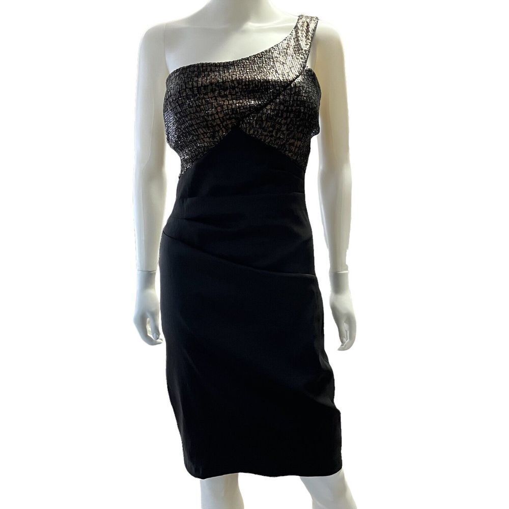 Coqueta International Black‎ Evening Party Dress Womens Size G/L (K10253)